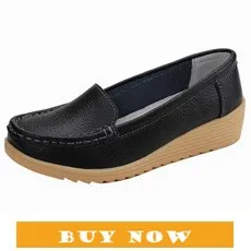 TIMETANGWomen flat shoes 2020 new women Ballet casual genuine leather shallow lace-up round toe Loafers women Loafers