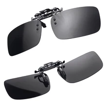 Hot Sunglasses Clip For Near-Sighted Unisex Polarized Clip On Sunglasses Driving Night Vision Lens Anti-UVA Anti-UVB Hot Sunglasses Clip For Near-Sighted Unisex Polarized Clip On Sunglasses Driving Night Vision Lens Anti-UVA Anti-UVB