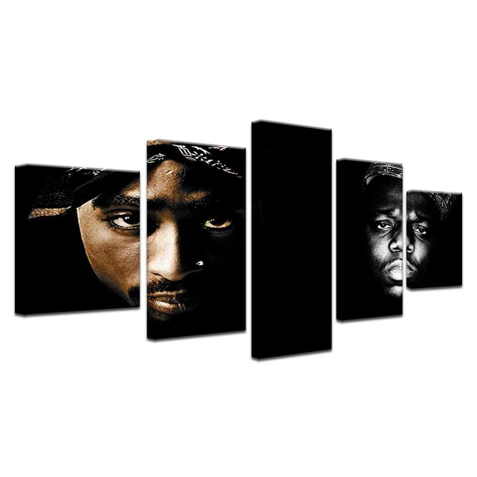 Знаменитый постер b. I.g Tupac 2Pac американский рэпер музыкальная звезда популярный