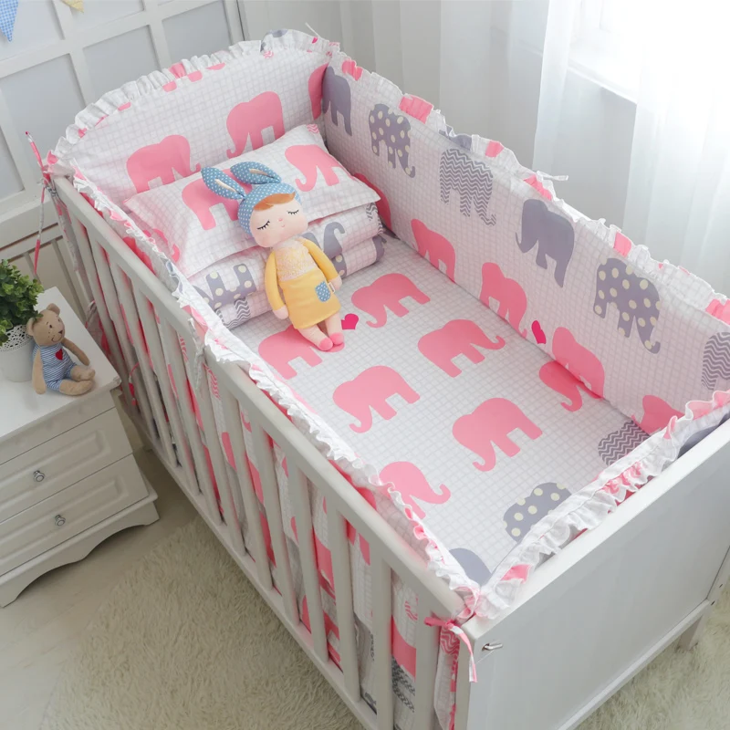 6Pcs Baby crib bedding Bumpers Cartoon Baby Bedding Bed Around Package Bed Sheets 100%Cotton Thickening Beautiful Crib Bumper 6Pcs Baby crib bedding Bumpers Cartoon Baby Bedding Bed Around Package Bed Sheets 100%Cotton Thickening Beautiful Crib Bumper