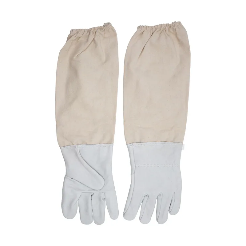 

1 Pair Anti-bee Beekeeping Protective Gloves Beehive Bee Breathable Apiculture Beekeeper Suit For Home Garden For Beekeeper