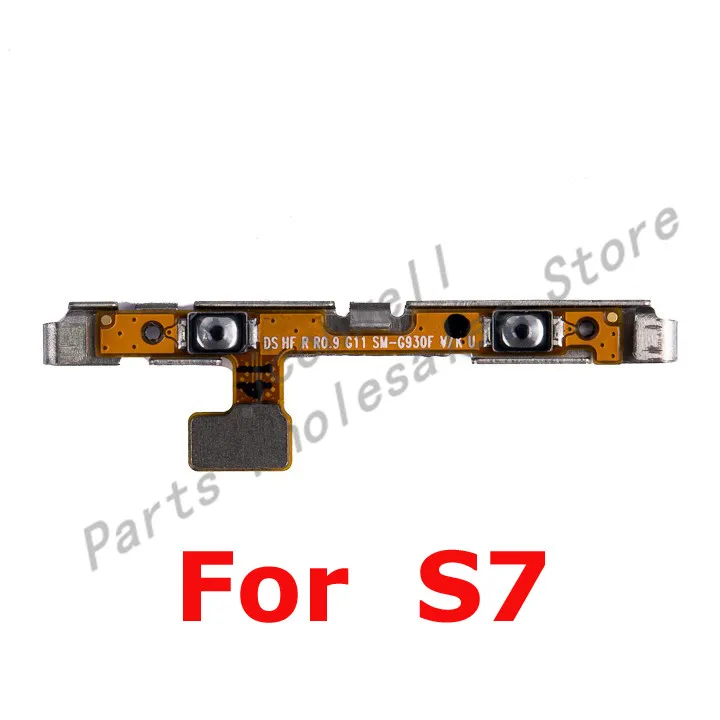 Для Sam S7 G930A G930P G930T G930V немой переключатель громкости вверх/вниз гибкий кабель