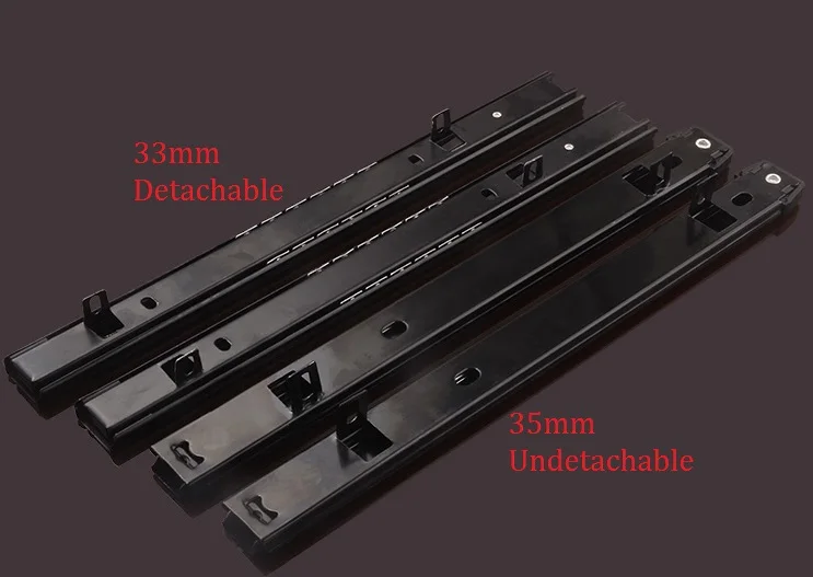 Premintehdw 27mm Ball Bearing Drawer Slide For Keyboard Pull Out
