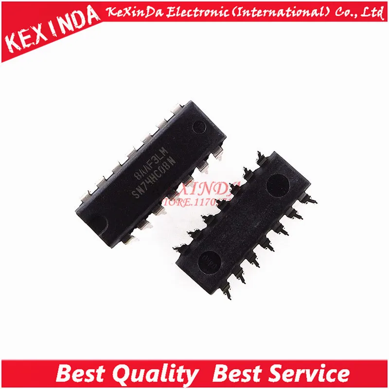 74HC08 74HC08N SN74HC08N DIP-14 IC 10pcs/lot | Электронные компоненты и принадлежности