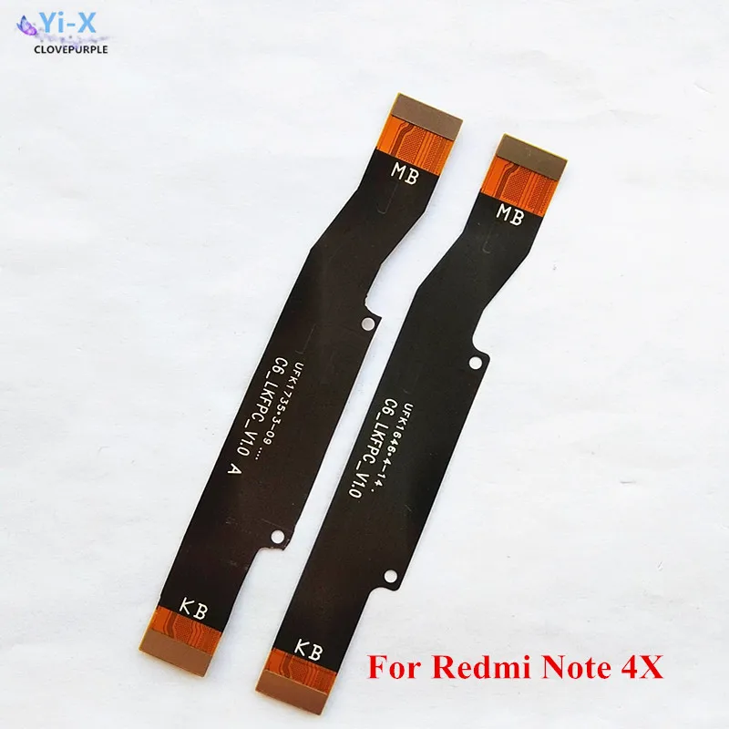 

1PCS Motherboard Main Board Flex Cable Replacement Parts for Xiaomi Redmi Note 4X Note4X