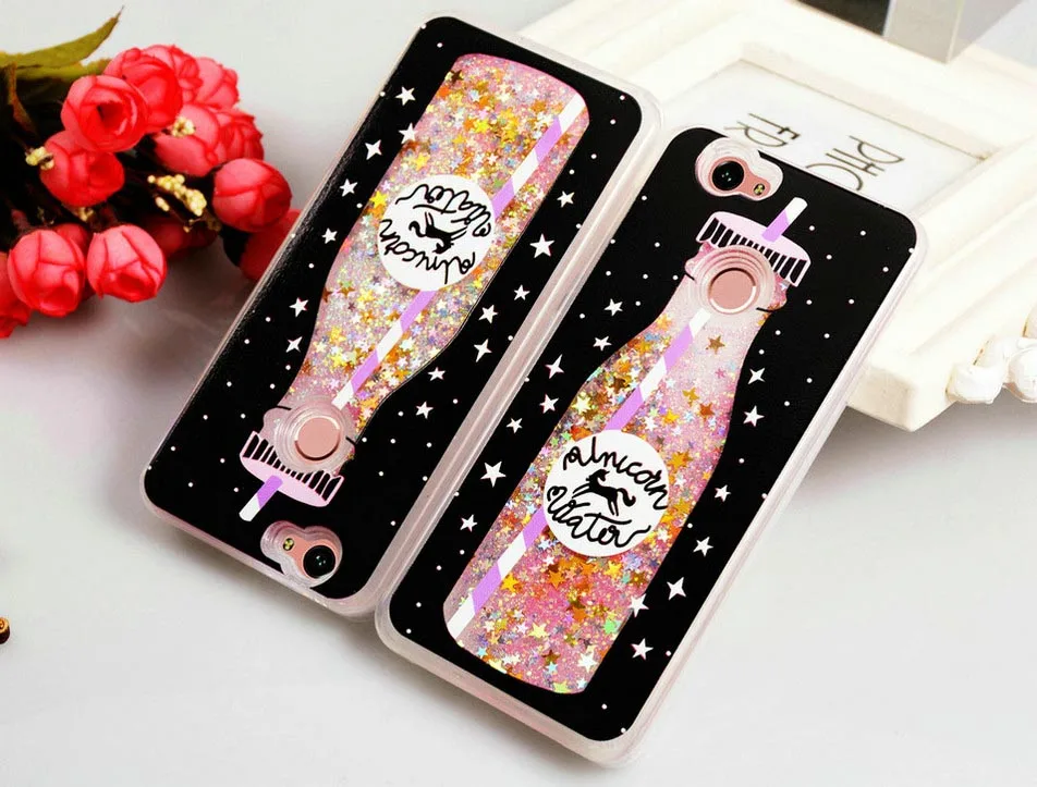 WHAY Quicksand Nova Cases for Huawei Nova Case Glitter Silicon Cute Cases For Huawei Nova Case Shockproof        (5)