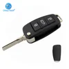 Складной ключ OkeyTech для Audi a3, a4, b6, b8, tt, a6, c5, q5, 8p, HU66, без логотипа ► Фото 1/6