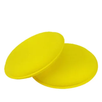 

2 pcs Car-styling Car Foam Waxing Pads 10cm Car Care Polish Wax Foam Sponge Applicator For Clean Cars Vehicle