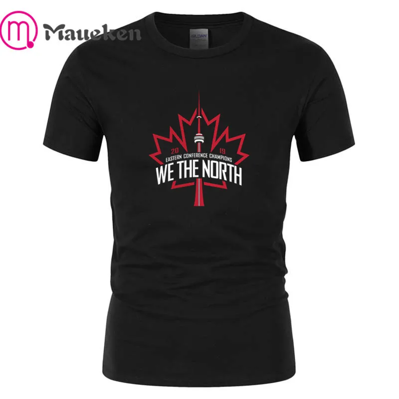 

2019 Raptors Eastern Conference Champions T-SHIRT Lowry Siakam Leonard we the north hip hop T SHIRT cotton for Toronto fans gift