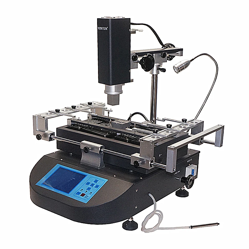 US $1.074.15 Honton HTR490 Infrared IR Preheat 5pcs Nozzles Reballing Kit Hot Air BGA Rework Station 200V 110V