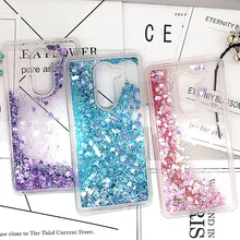 For Huawei honor 6A Luxury Dynamic Liquid Glitter Soft Case Honor6A 6C 6X phone Case For Huawei Honor 6C pro Enjoy 6S