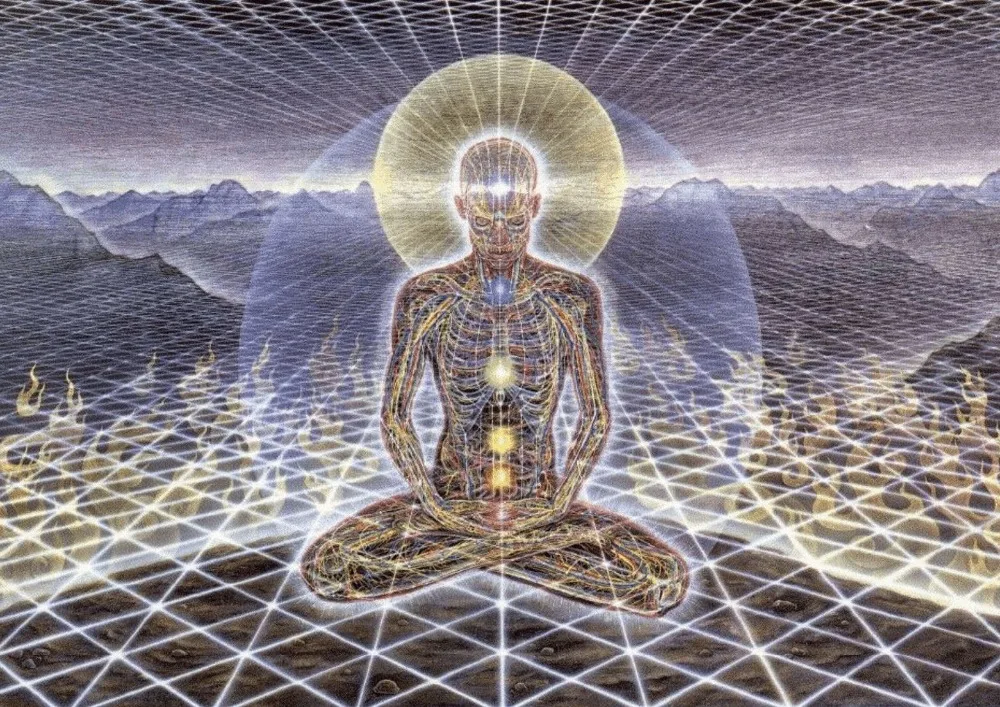 энергия человека. энергия картинки. алекс грей визионер. хроники акаши магический круг. духовное изменение.
