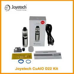 В наличии оригинальный набор Joyetech CuAIO D22 с емкостью 2 мл eliquid, встроенный аккумулятор 1500 мАч, набор электронных испарителей HKWH