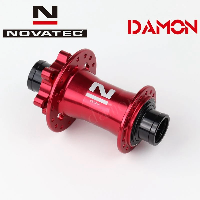 

Novatec DH61SB Mtb Disc Brake 32 36 Holes Bicycle Hub DH Thru Axle Downhill Mountain Bike Front Hubs 20mm 110mm 2 Bearings