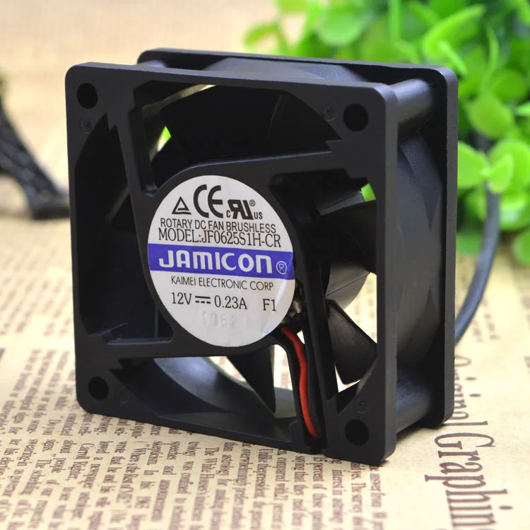 Бесплатная Delivery.12 V 0.23 JF0625S1H-cr 6025 6 см инвертор тихий вентилятор | Компьютеры и офис