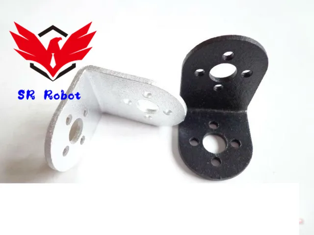 

L Servo Bracket L-Type Mount Stent For Mechanical Robot Arm Humanoid Part/Acccessory On Arduino Frame Panel Diy Smart Car Toy