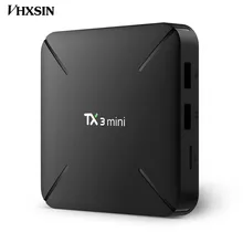 VHXSIN 5 шт./лот Tanix TX3 мини L Smart tv Box Android 7,1 Amlogic S905W 4K 2 Гб 16 Гб H.265 2,4G WiFi