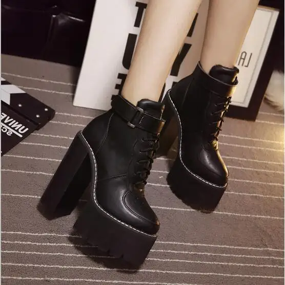 chunky heels boots (8)