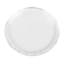 Стеклянная Палитра для дизайна ногтей, палитра для рисования, прозрачная стеклянная палитра для дизайна ногтей, краска для рисования, цветная пигментная тарелка, Manic