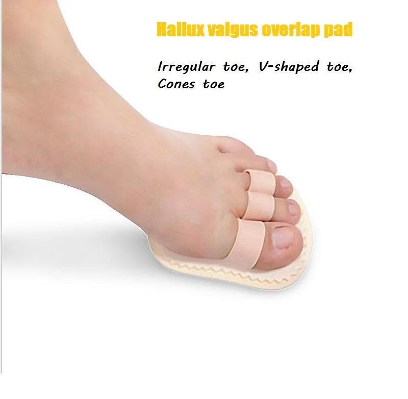 Hallux вальгусные накладки на пальцы ног молот-как коррекция колодки деформации противоскользящая стелька для боли в ногах