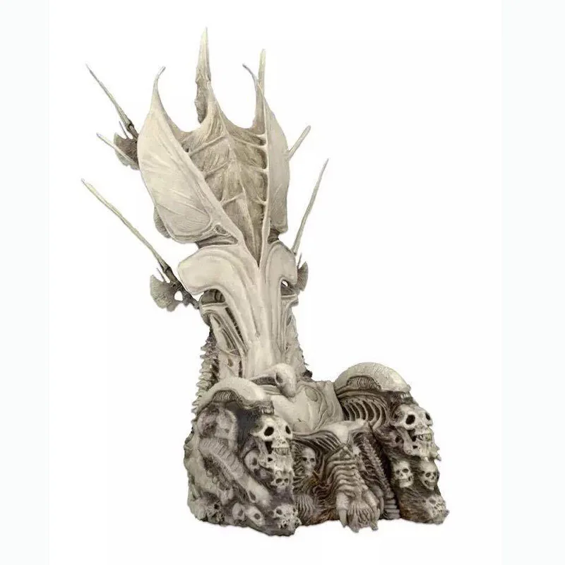 

Estartek 7inch Alien Predator Tribe Skull Throne Sence for Action Figure DIY