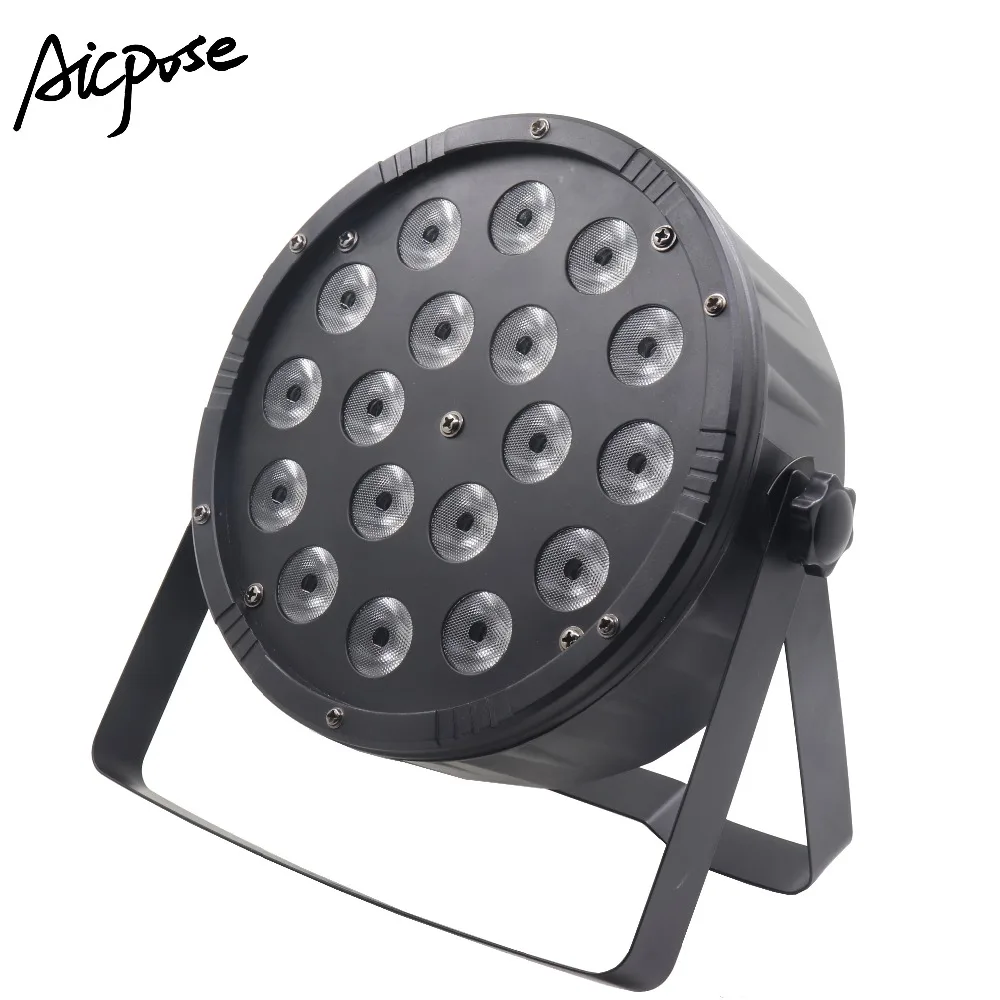 2 шт./лот 18x12 Вт Led Par огни RGBW 4 в 1 18*12 Вт Par Led DMX512 Диско Огни профессиональное студийное диджейское оборудование