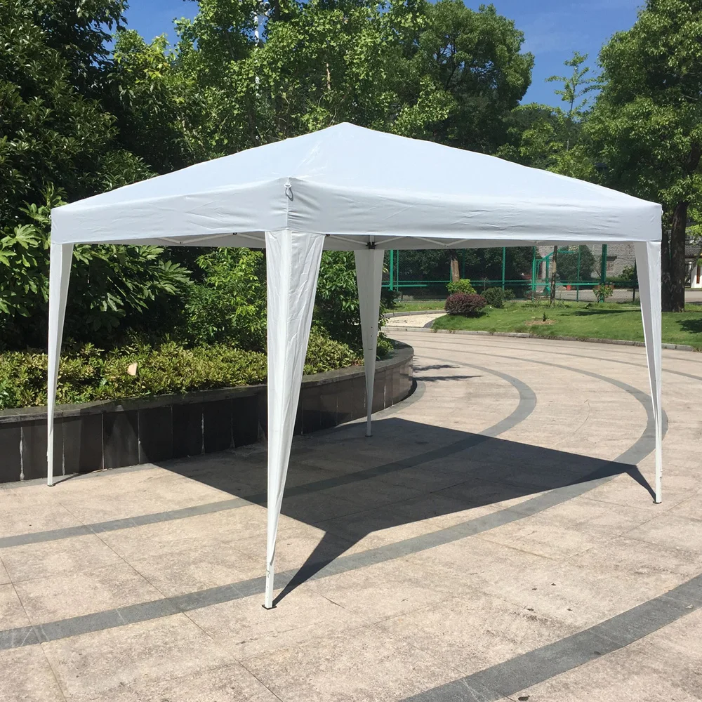 3*3m White Without Cloth Home Camping Folding Pergola Awning Advertising Tent Parking Shed Right Angle Pergola 3*3m White Without Cloth Home Camping Folding Pergola Awning Advertising Tent Parking Shed Right Angle Pergola