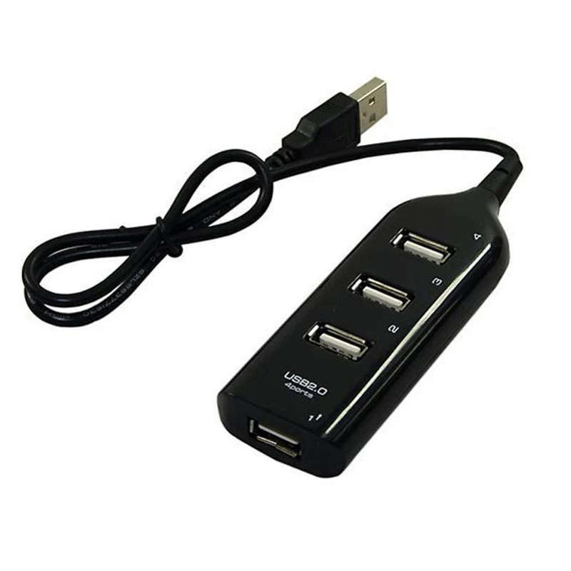 Универсальный адаптер мульти USB 4 порта 2 0 концентратор разветвитель гнездо