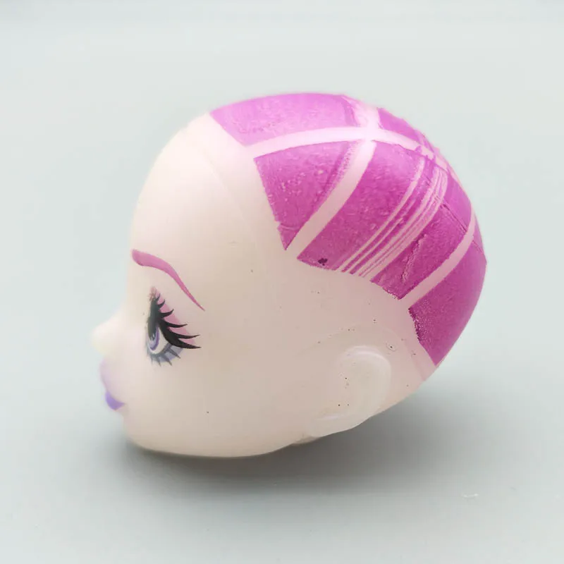 Мягкая лысая голова куклы для Monster High BJD отработки нанесения макияжа Голова
