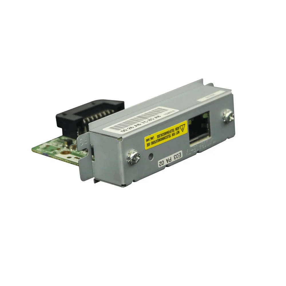 New UB E03 Ethernet interface Card For Epson TU220B 88IV 88V T81 T82-in Printer Parts from 