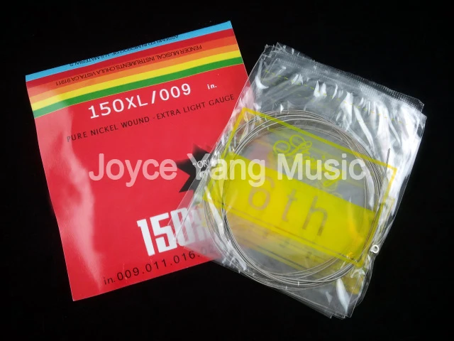 

New 150XL Electric Guitar Strings Stainless Steel Nickel Alloy Wound 1st-6th Strings 009-046 Free Shipping