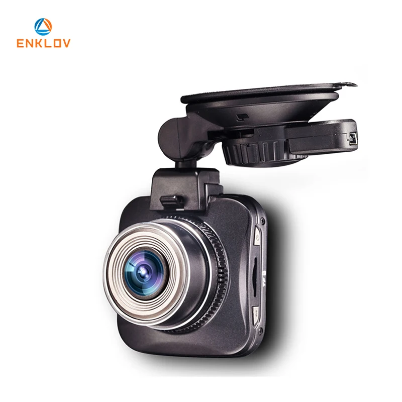 

ENKLOV Full HD 1080P 5.0MP Dash Cam 170-degree Wide Angle CMOS G-sensor Car DVR Black Car Recorder Mini Night Vision Car Camera