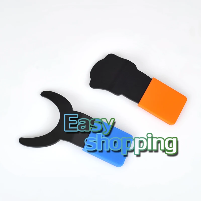 

2PCs Dental Contraster Oral Silicone Black Contrasters Dental Photography High Quality