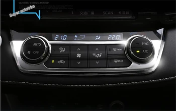 

Lapetus For Toyota RAV4 Rav 4 2016 2017 2018 ABS Air Conditioning AC Multifunction Button Switch Panel Cover Trim