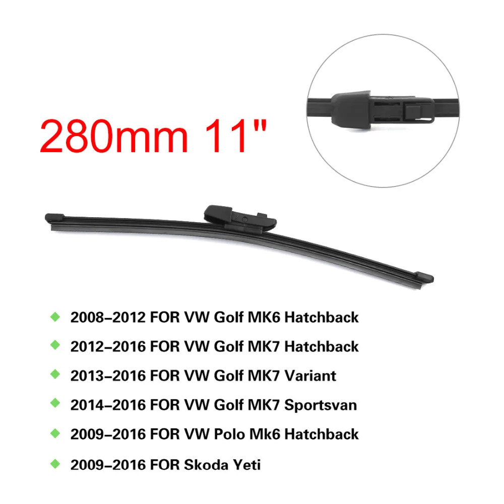 X AUTOHAUX 10," 11" 11," универсальная щетка стеклоочистителя заднего стекла для Skoda Mercedes Benz Toyota Volvo Dodge Kia