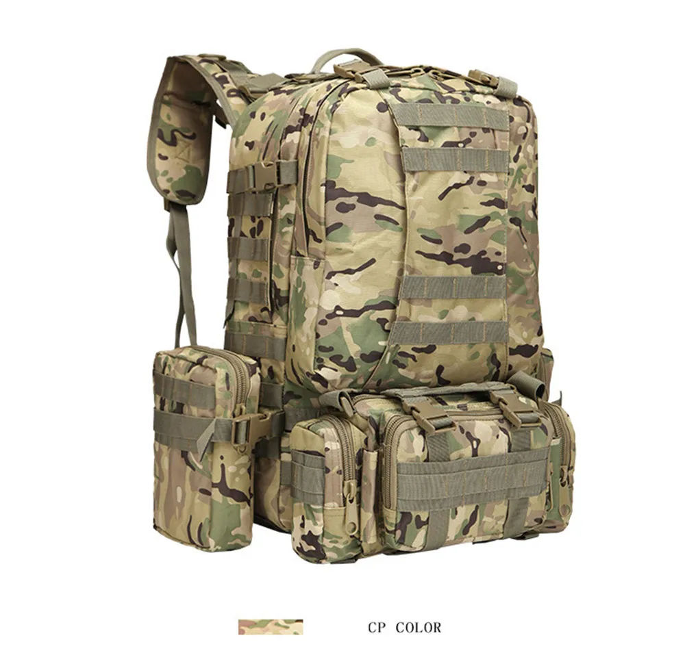 Atualizada do Montanhismo Fãs de Terceirização de Multi-funcional Versão Exército Pacote Caminhadas Combinação Mochila Grande-capacidade 27 Bolsas de pesca