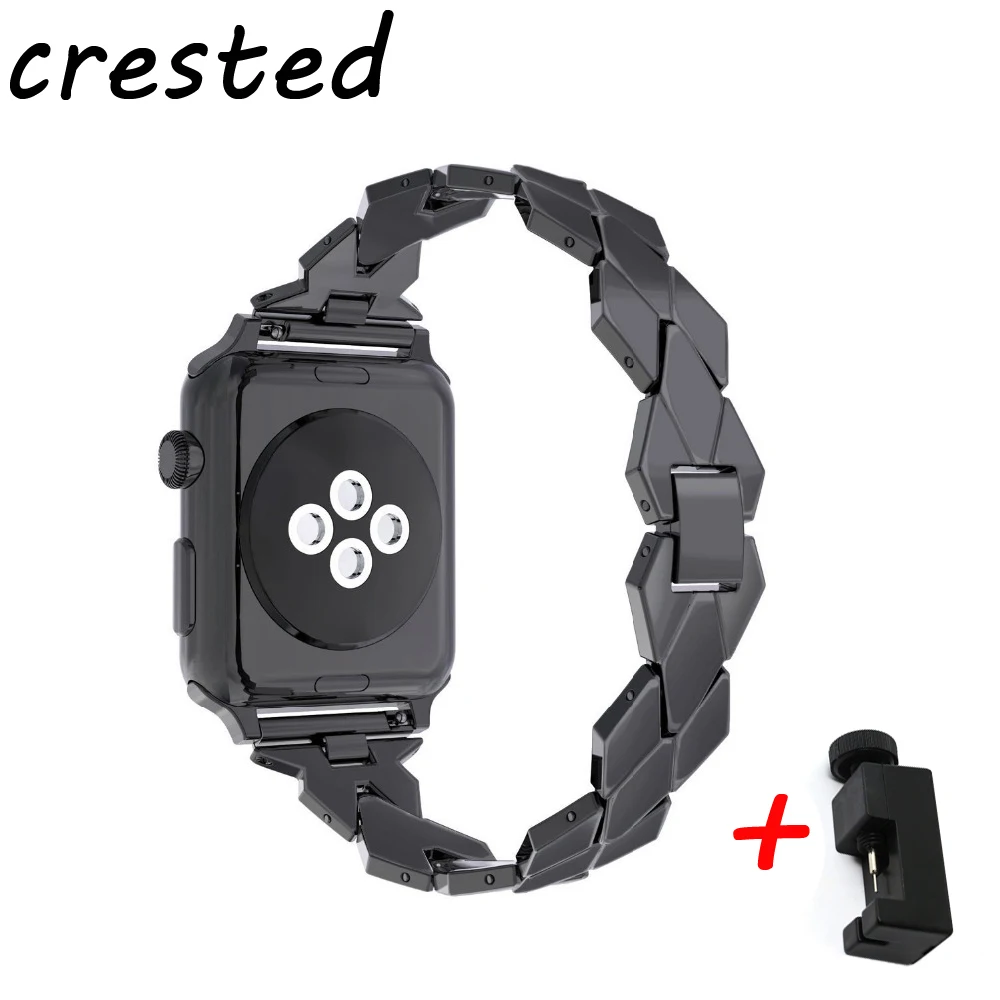Acheter AIGRETTES inoxydable teel bracelet pour apple watch42mm 38mm iwatch série 3 2 1 bracelet pour anciens clients