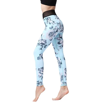 

2018 WELIVENICE Yoga Clothes Comfortable Blue/Light Blue Female Leggings Pants For Women Fitness Legging Sport Fitness