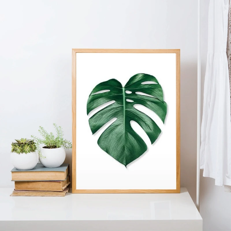 Palm Leaf Print Canvas Painting Home Decor