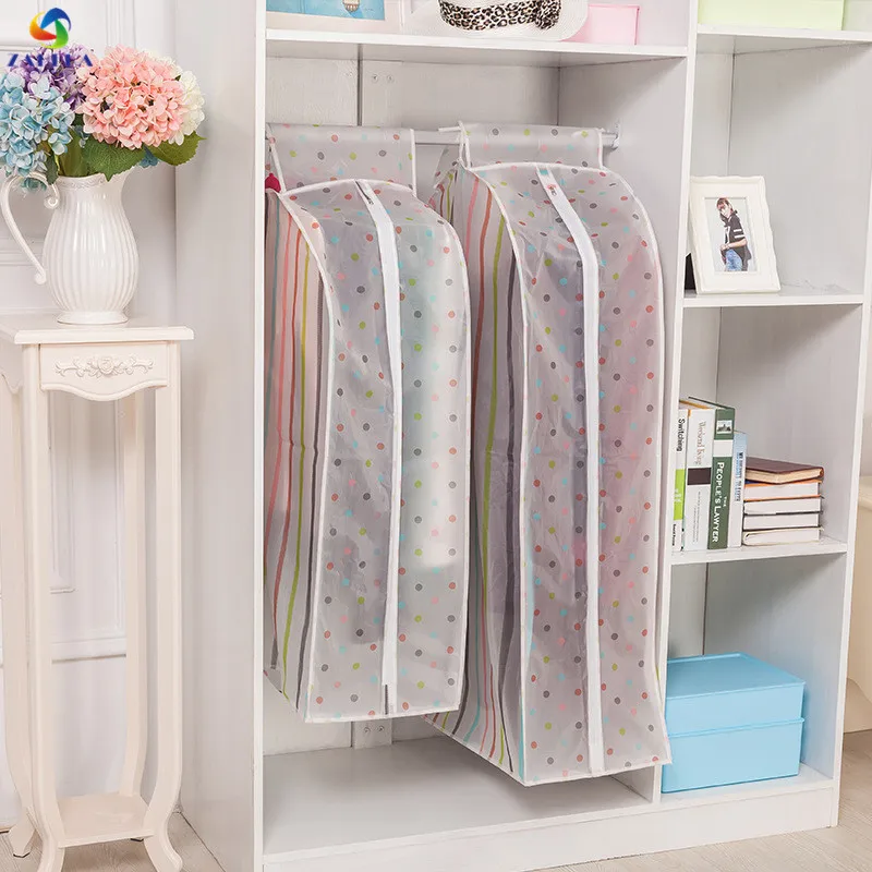 

EIEYO Storage Bag Case for Clothes Organizer Garment Suit Coat Dust Cover Protector Wardrobe Storage Bag for Clothes Organizer