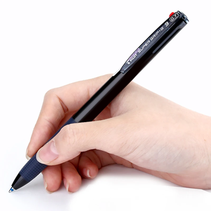 Разноцветная шариковая ручка Pilot BKSG 25 Super Grip многофункциональная 0 7 мм для