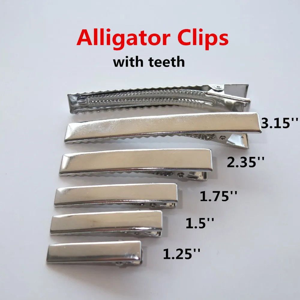 Aligator clips