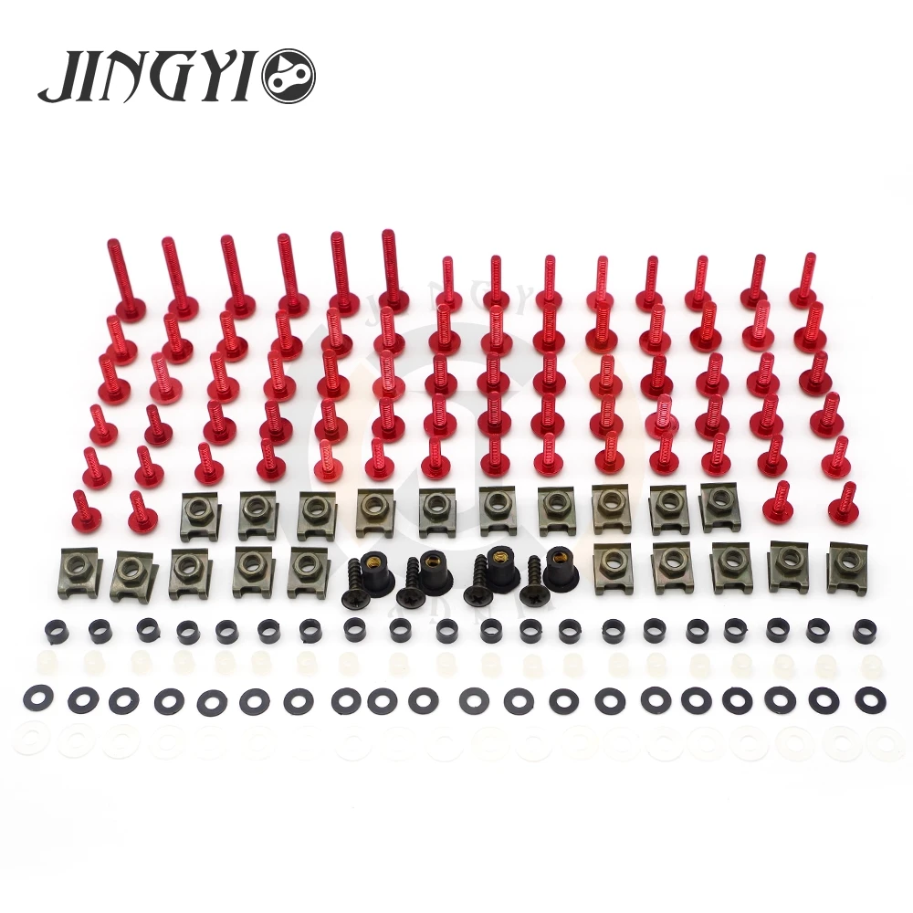

CNC Aluminum Motorcycle cover Full Fairing Kit moto STRONG Bolts Screws for For honda GOLDWING GL1800 XR 250 CBR 929 HUSQVARNA