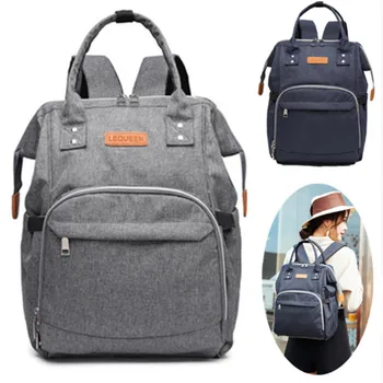 

LEQUEEN Waterproof Diaper Bag Nappy Bag Baby Care Wet Dry Separation Backpack Mummy Maternity Stroller Changing Bag