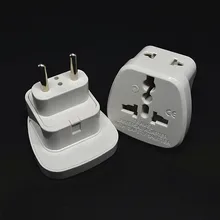 ЕВРОПА ЕС Plug Адаптеры питания Преобразование США, Швейцарии, италия в ЕС cee7/16 Стандартный штекер 4.0 ММ РАЗЪЕМ ТИПА C 1-2 ЕС в Великобритании США AU