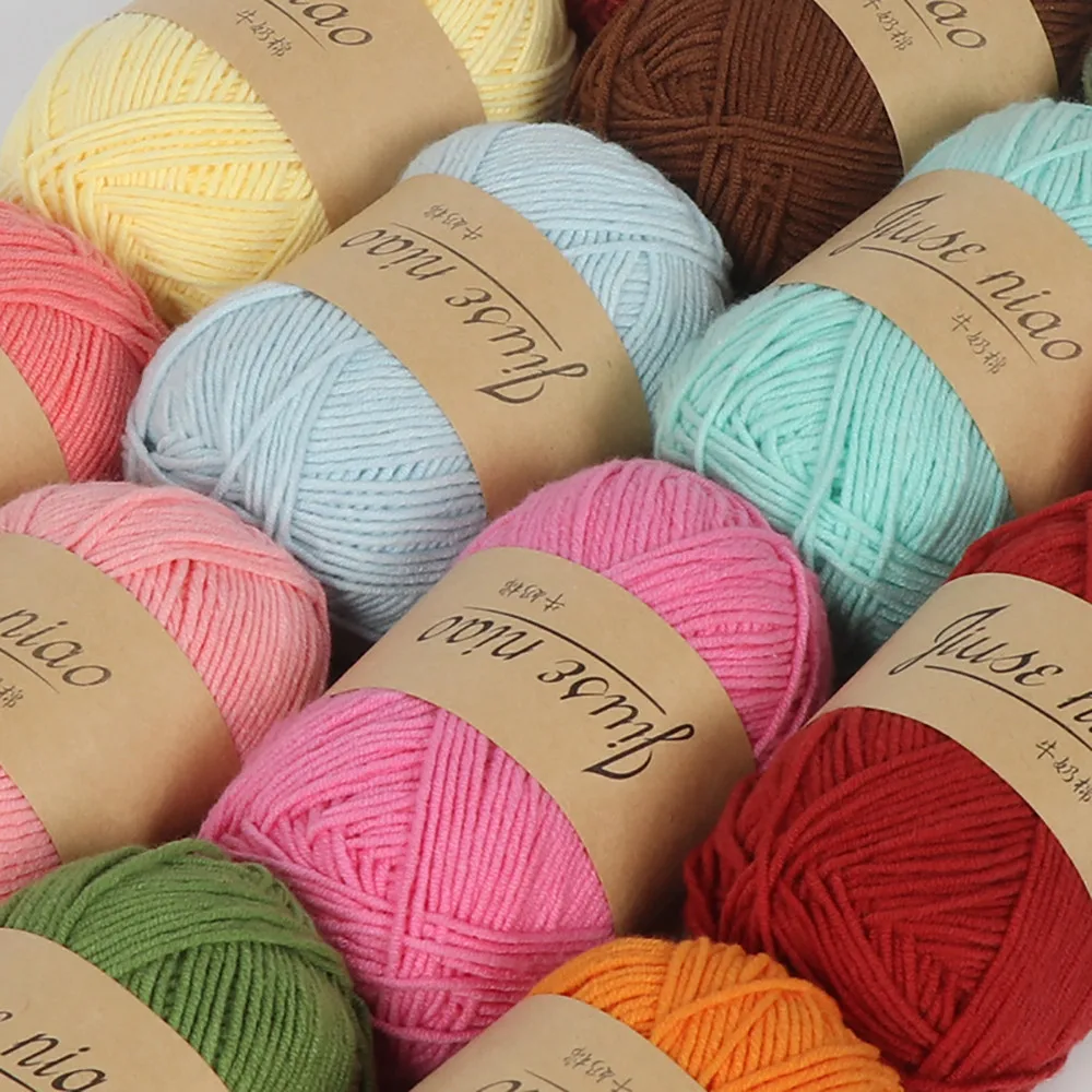 

50g/Pcs High Quality Soft for Hand Knitting Luxury Long Plush Wool Cashmere Crochet Yarn For Fall Winter Hot Sale @P