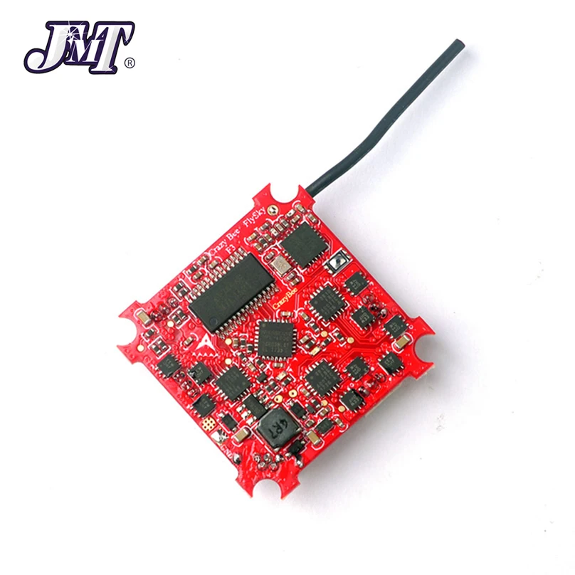 JMT DIY 75 мм Крытый RC гоночный Дрон комбо набор Bwhoop75 рама комплект и Crazybee F3 ESC 1S KV19000