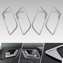 beler 4pcs New Car Interior Door Handle Cover Frame Trim for Land Rover FREELANDER 2 LR2 2008 2009 2010 2011 2012 2013 2014 2015
