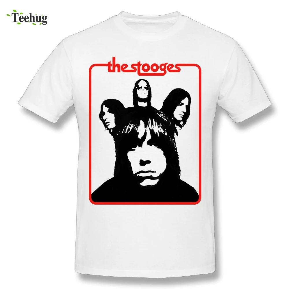Футболка Proto Punk The Stooges в стиле ретро уникальный дизайн для мужчин летняя уличная