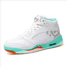 Мужская баскетбольная обувь Air Sole уличные кроссовки высокие ботильоны Кроссовки Обувь Спортивная обувь Размер 39-45